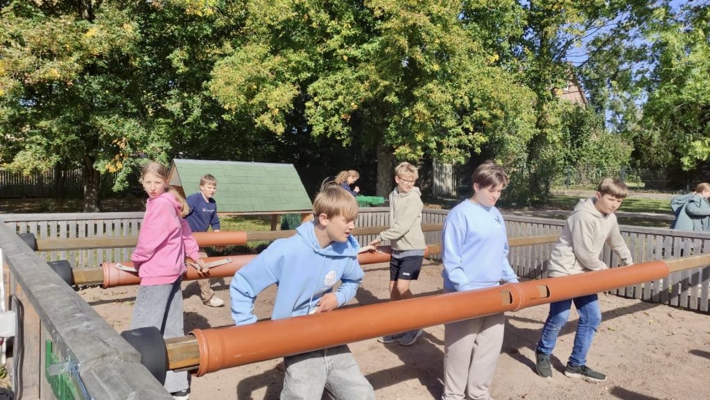 Spielend unterwegs...